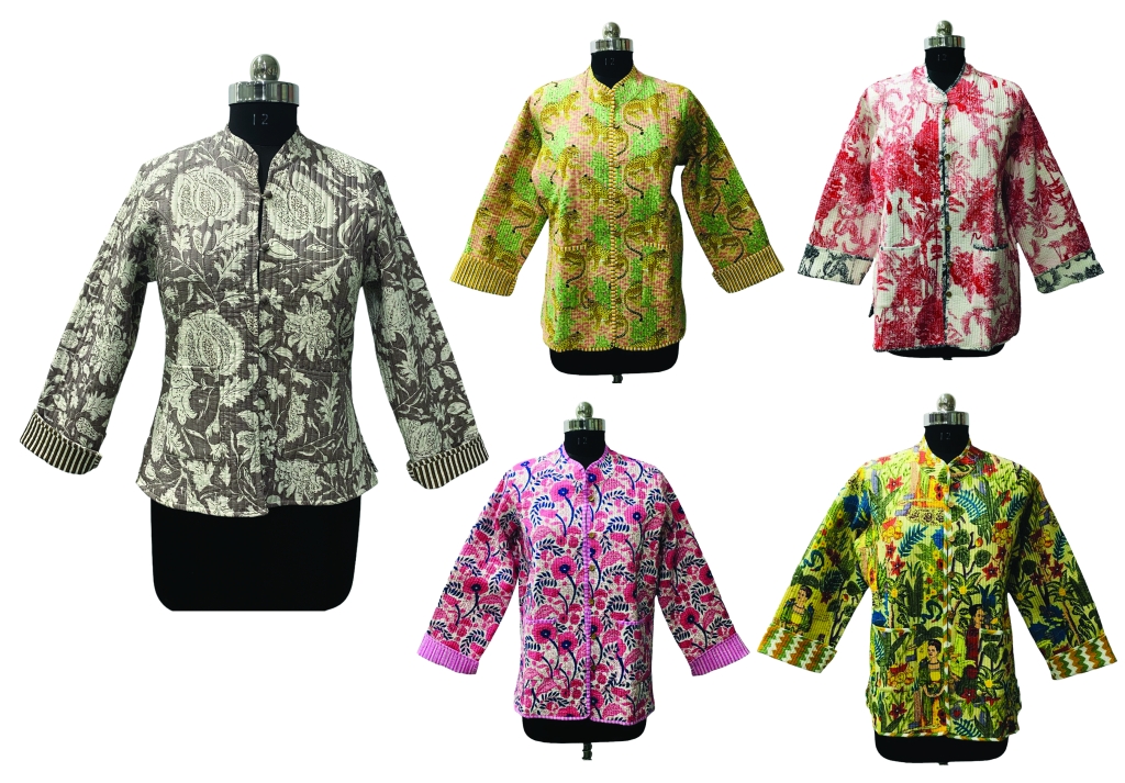 COTTON QUILTED SHORT JACKETS