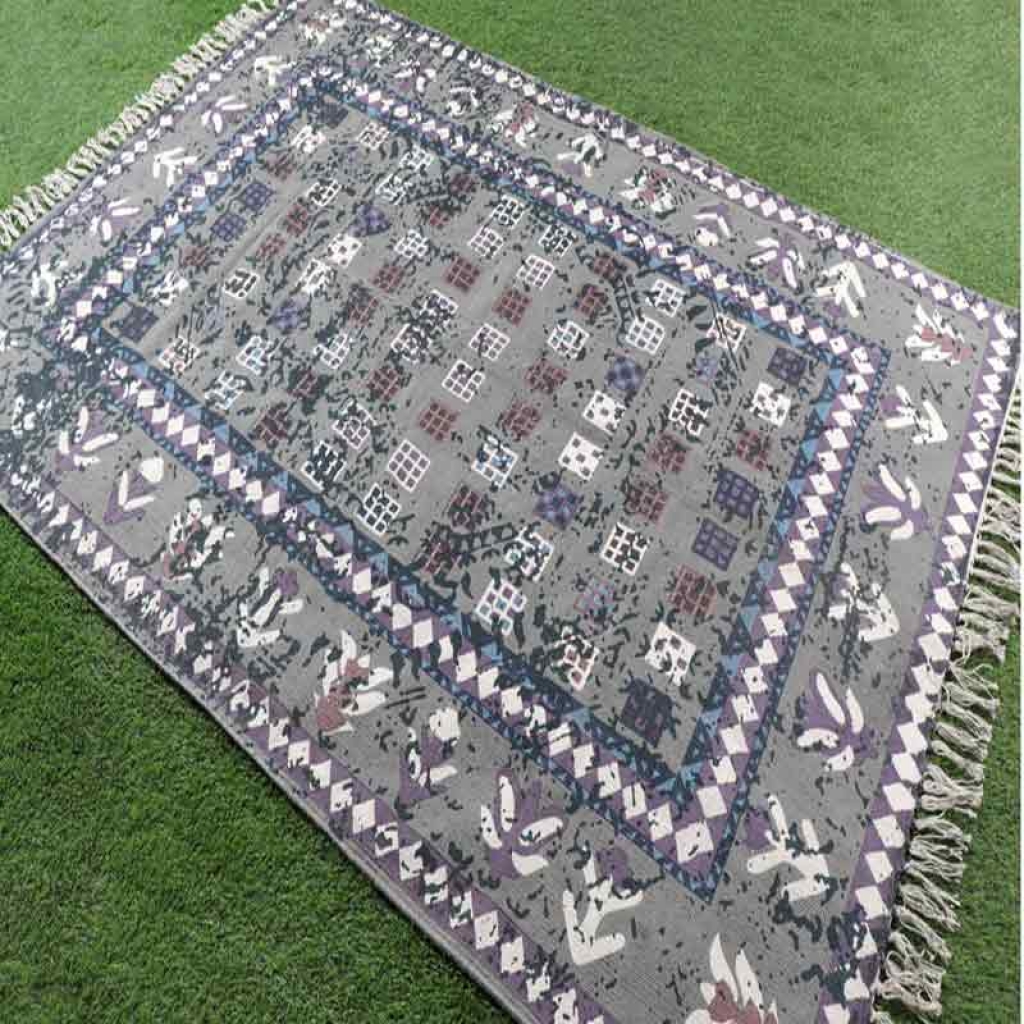 COTTON SCREEN ALL OVER PRINT RUGS