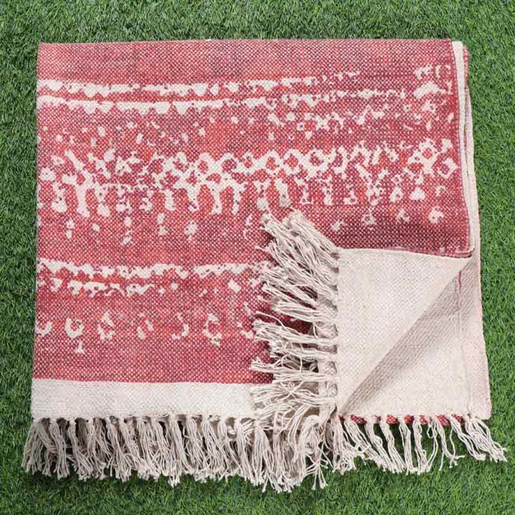 COTTON SCREEN ALL OVER PRINT RUGS