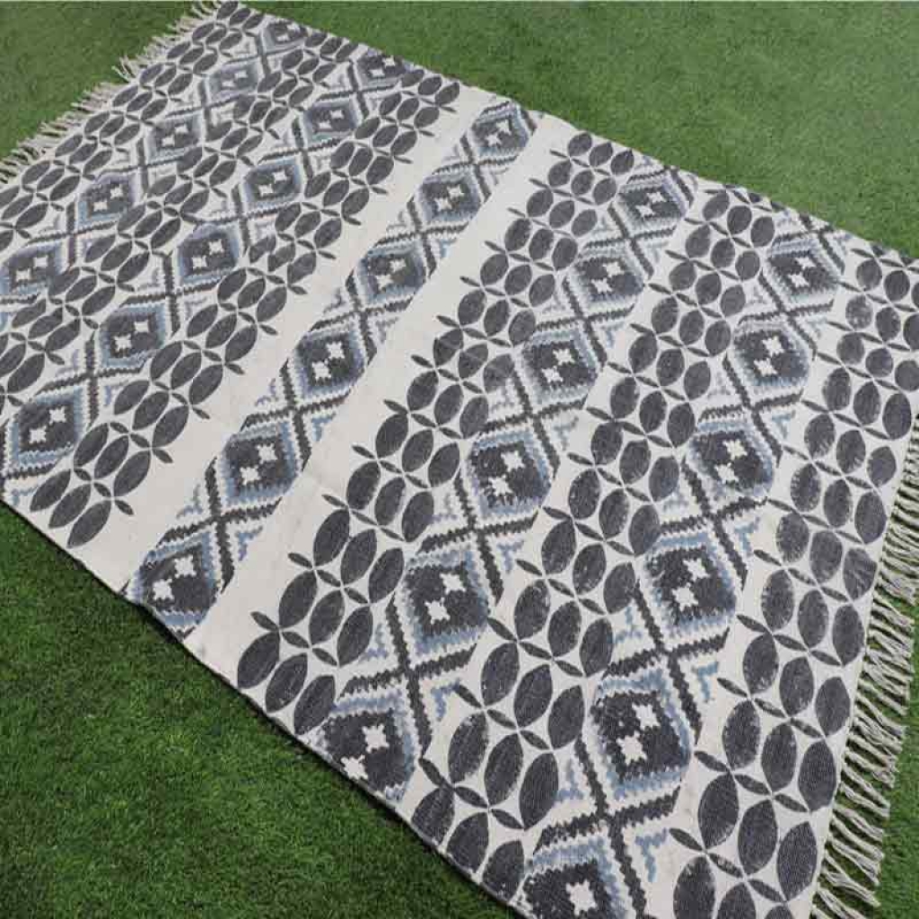 COTTON SCREEN ALL OVER PRINT RUGS