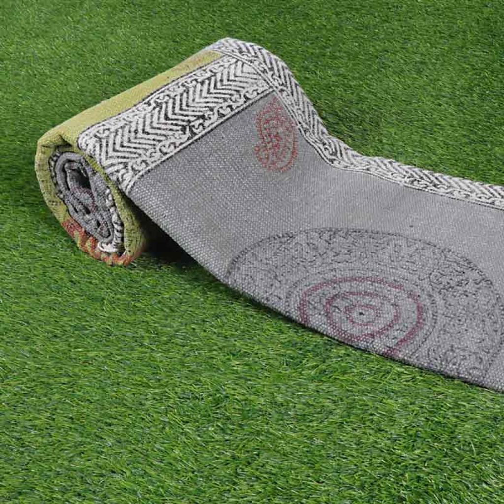 COTTON HAND BLOCK ALL OVER PRINT RUGS