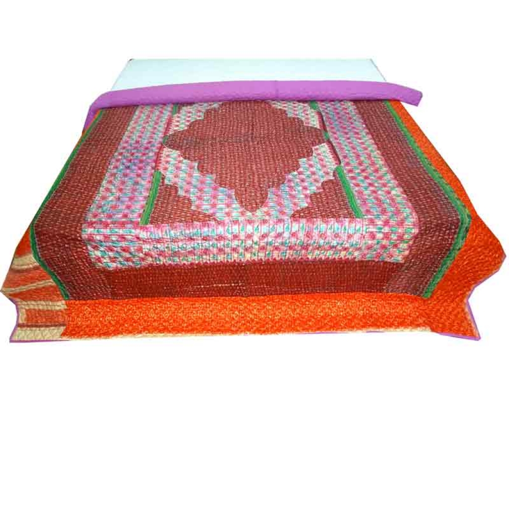 COTTON ALL OVER PRINTED BED QUILTS FOR DECOR HOME