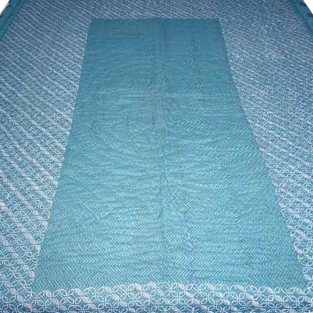 COTTON ALL OVER PRINTED BED QUILTS FOR DECOR HOME