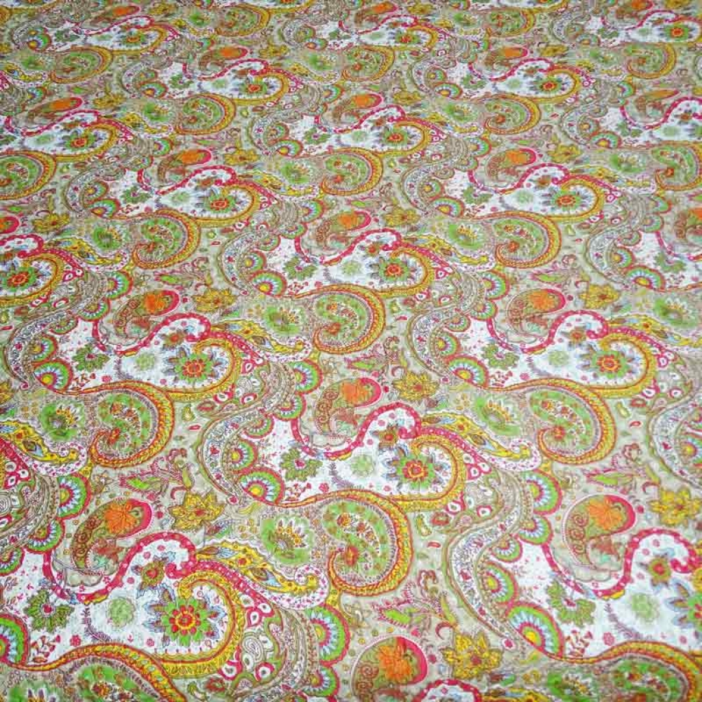 COTTON ALL OVER PRINTED BED QUILTS FOR DECOR HOME