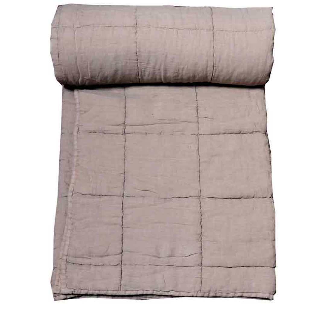 COTTON NON PRINT PLAIN QUILT DECOR HOME