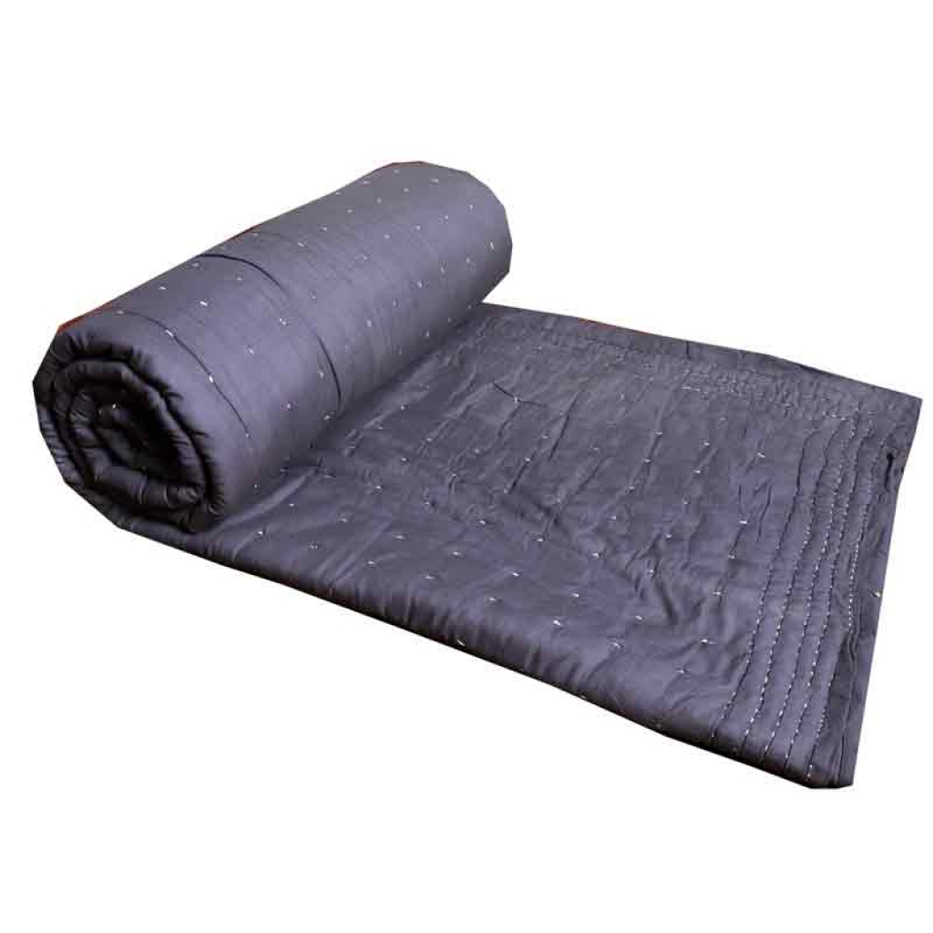 COTTON NON PRINT PLAIN QUILT DECOR HOME