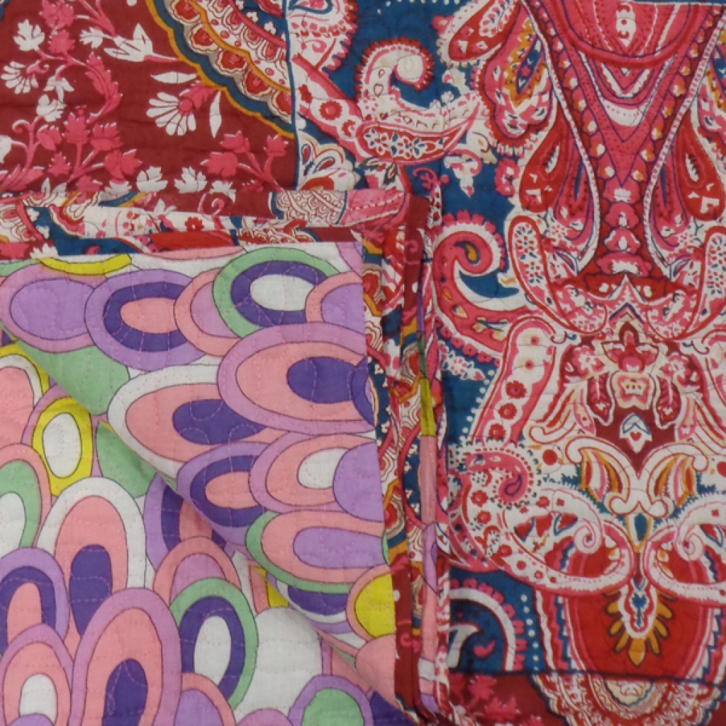 FLOWER PRINTED COTTON QUILTS