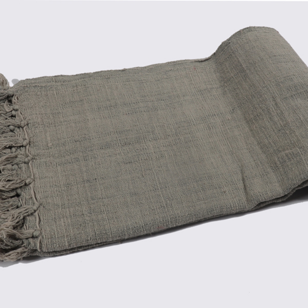 COTTON SOLID THROWS