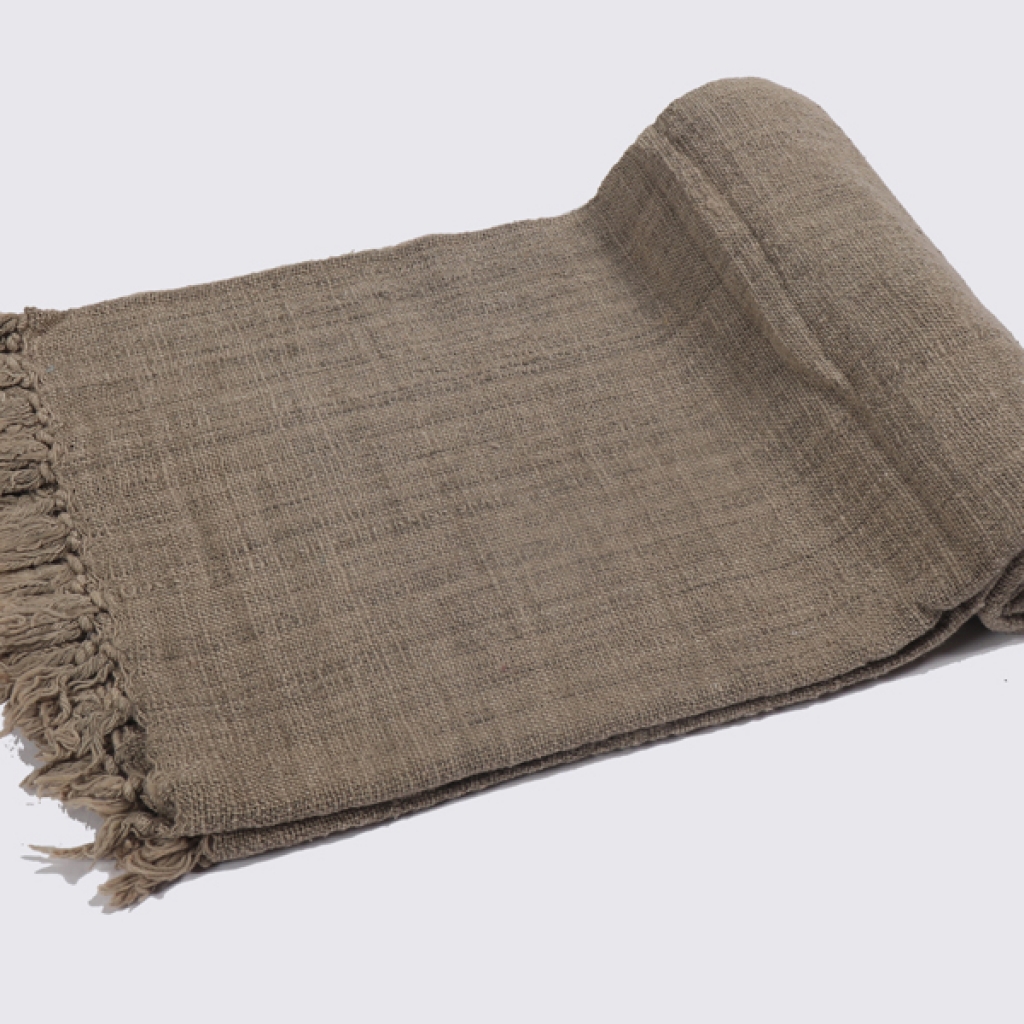 COTTON SOLID THROWS