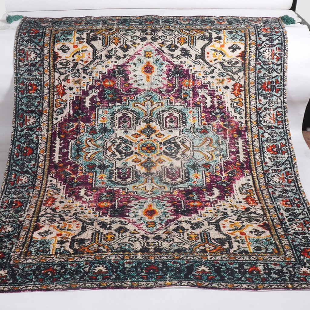 COTTON DIGITAL PRINTED THROWS