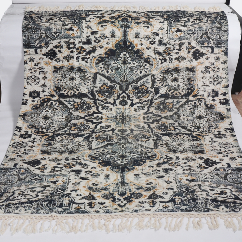 COTTON DIGITAL PRINTED THROW