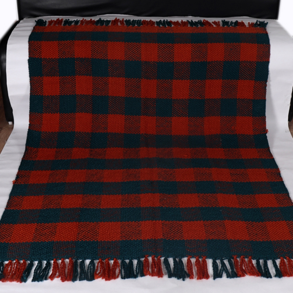 ACRYLIC WOOL THROW