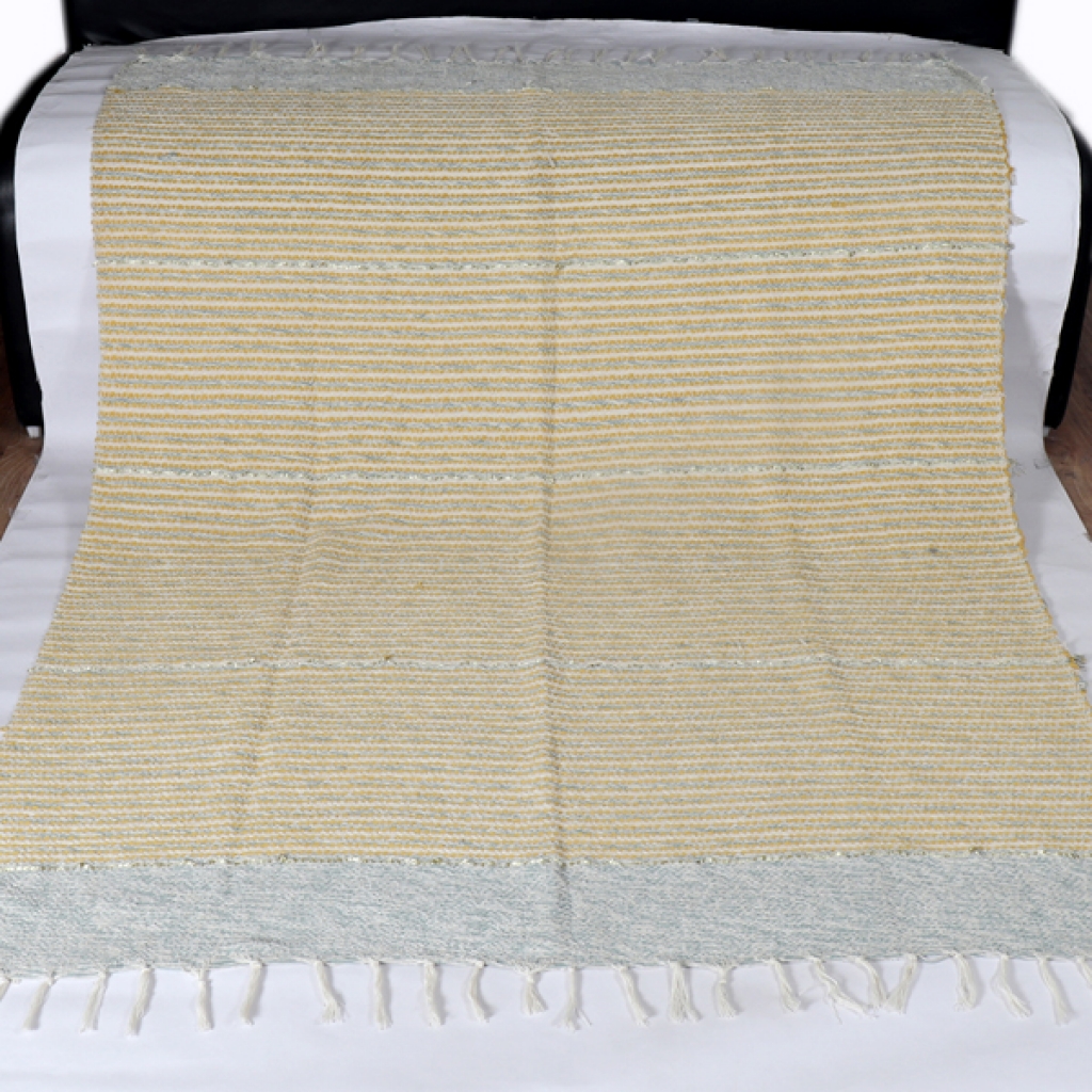 FANCY WOOLEN THROW FOR DECOR HOME