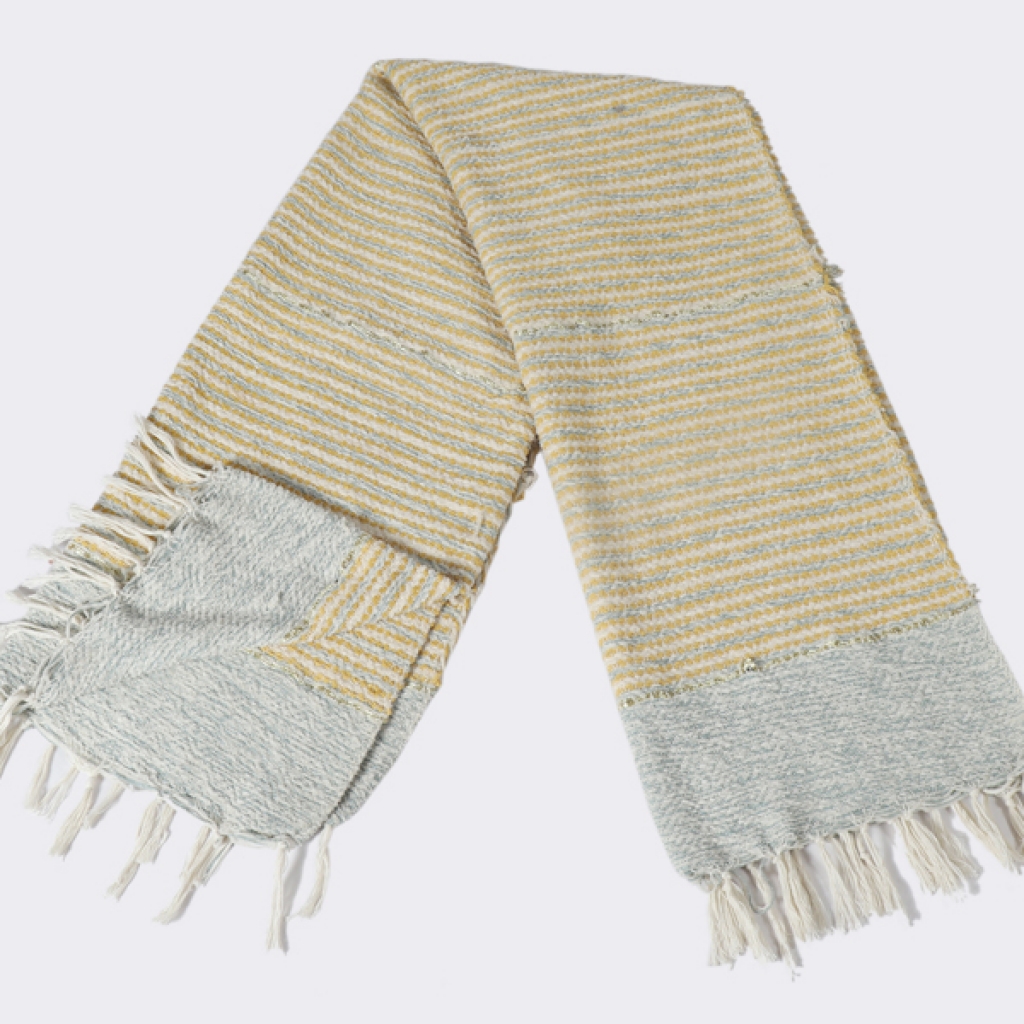 FANCY WOOLEN THROW FOR DECOR HOME