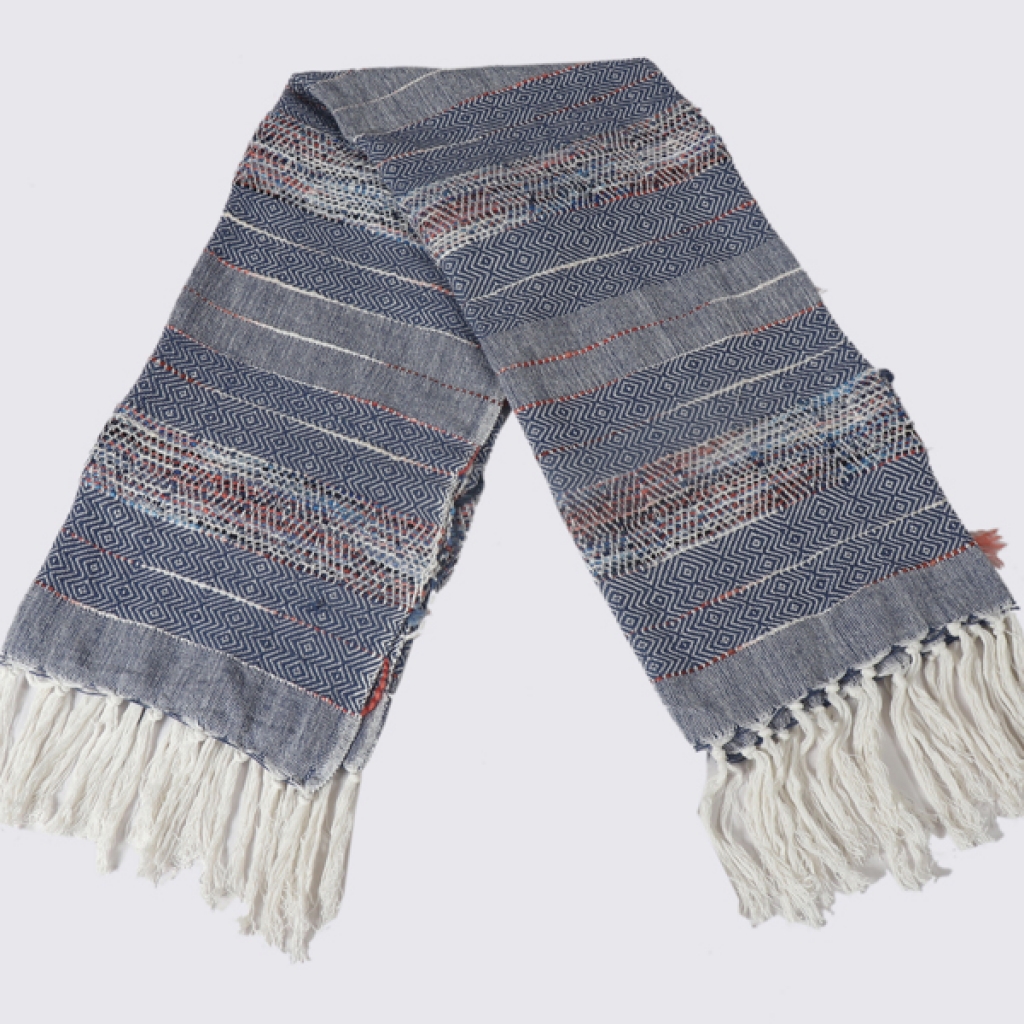 COTTON EMBROIDERY FANCY THROW