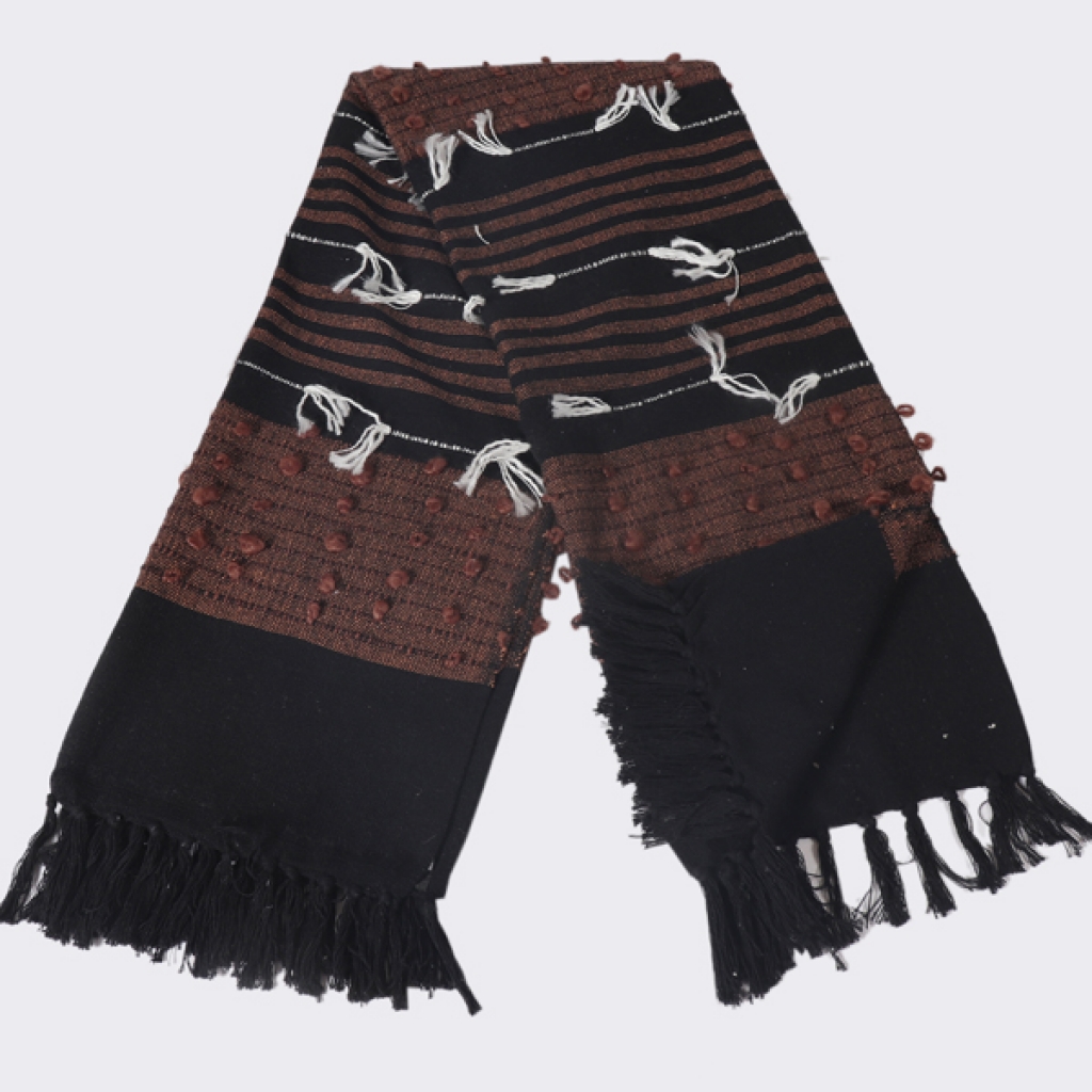 COTTON EMBROIDERY FANCY THROW