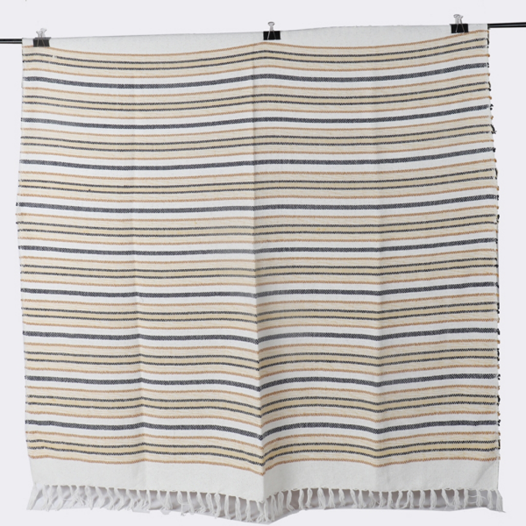 COTTON EMBROIDERY FANCY THROW