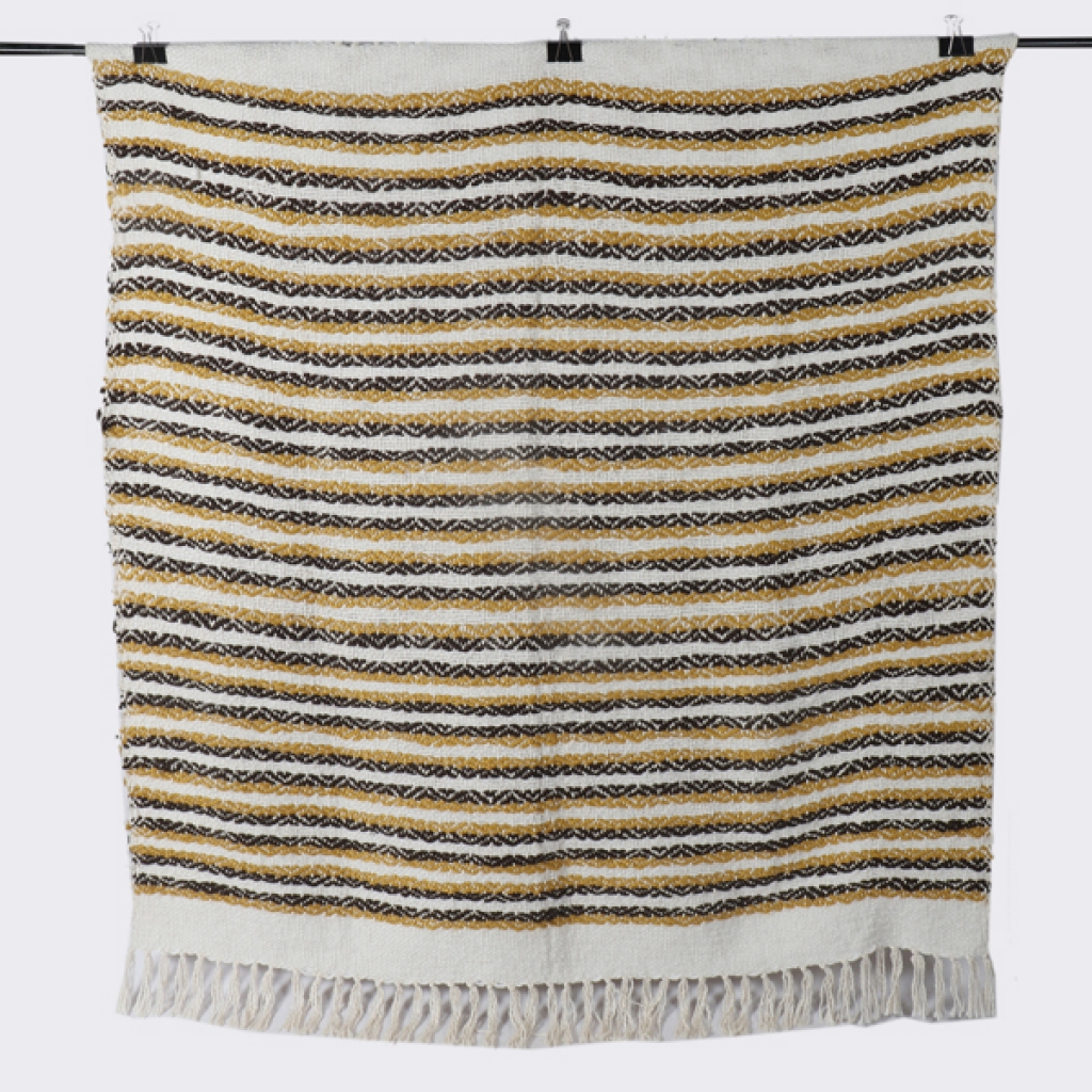 COTTON EMBROIDERY FANCY THROW