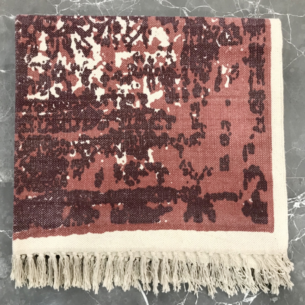 COTTON SCREEN ALL OVER PRINT RUG