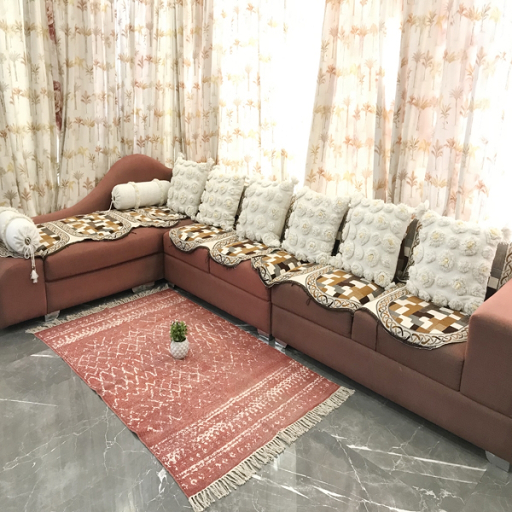 COTTON SCREEN PRINTED RUGS