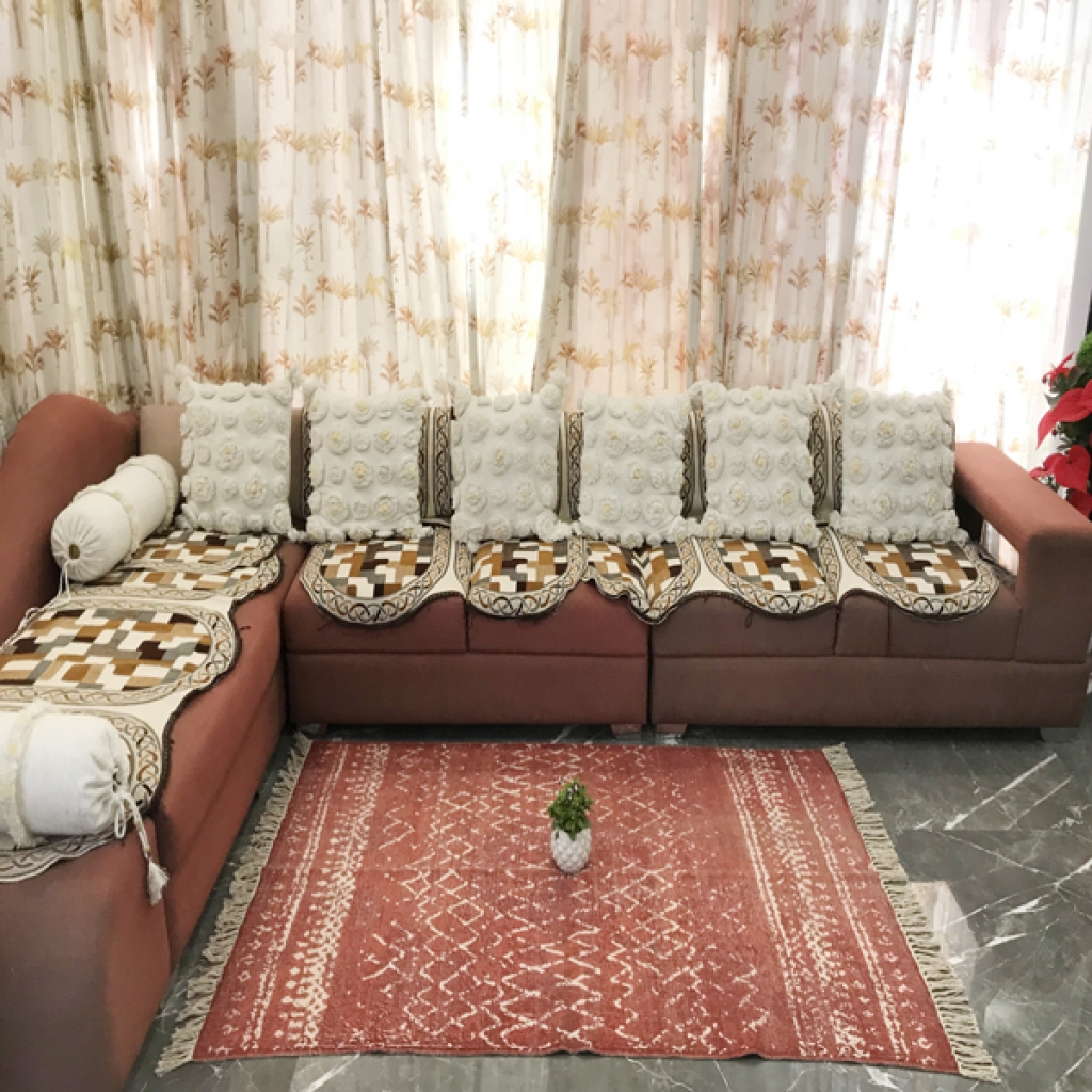 COTTON SCREEN PRINTED RUGS