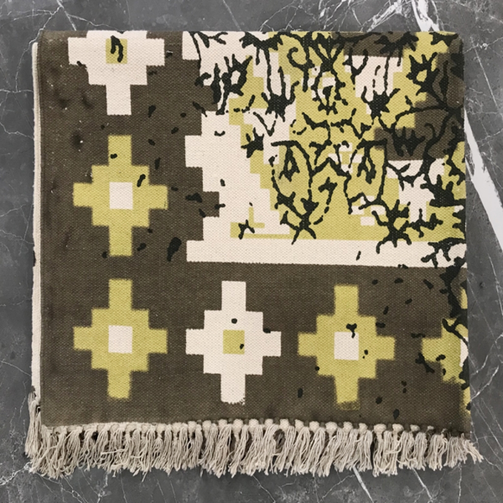 SCREEN PRINTED RUG