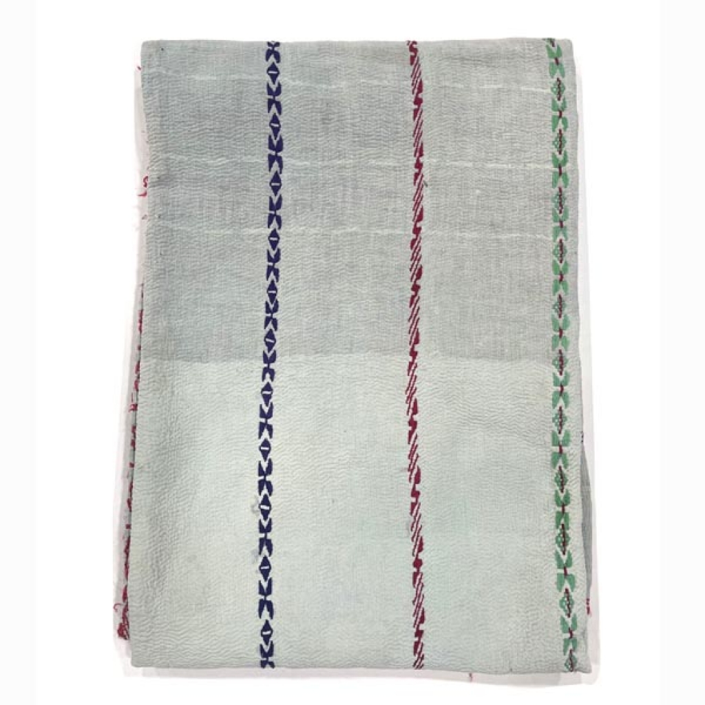 White Cotton Vintage Gudri