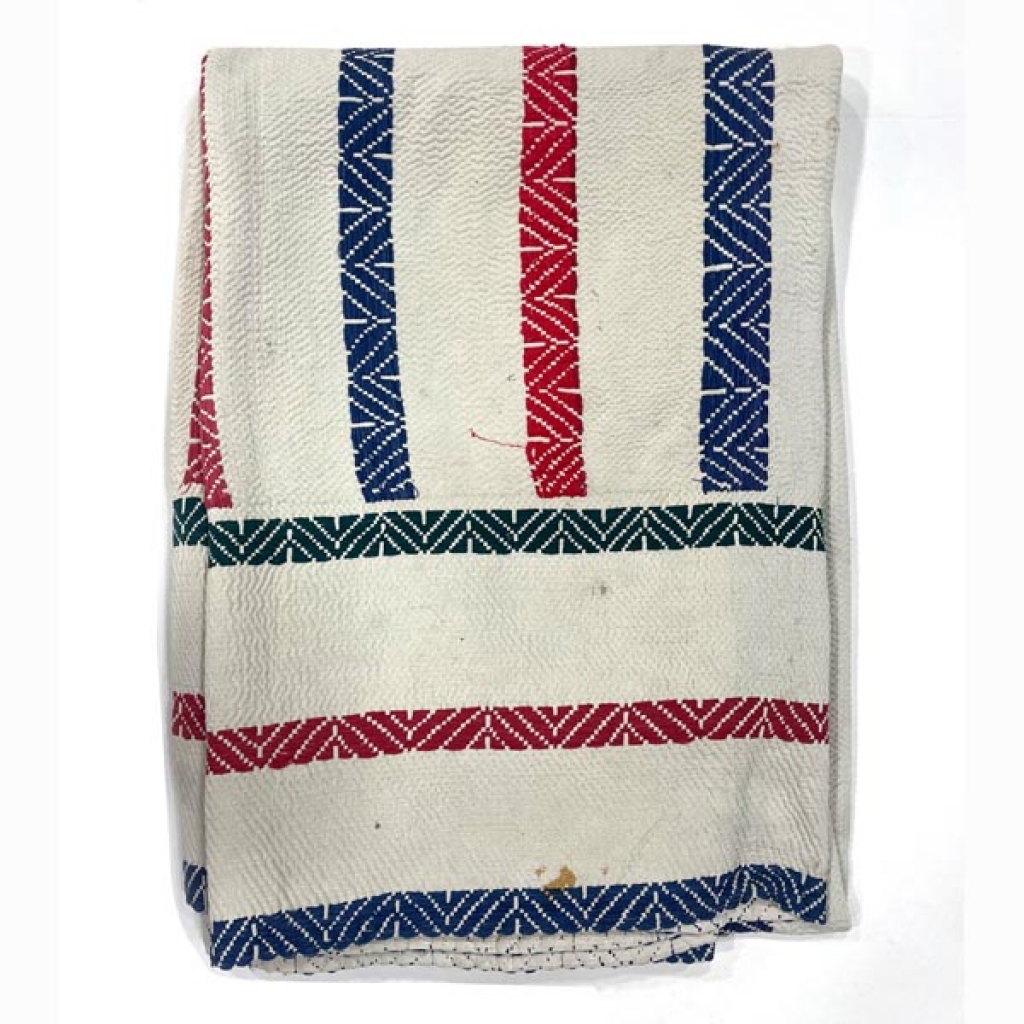 White Cotton Vintage Gudri