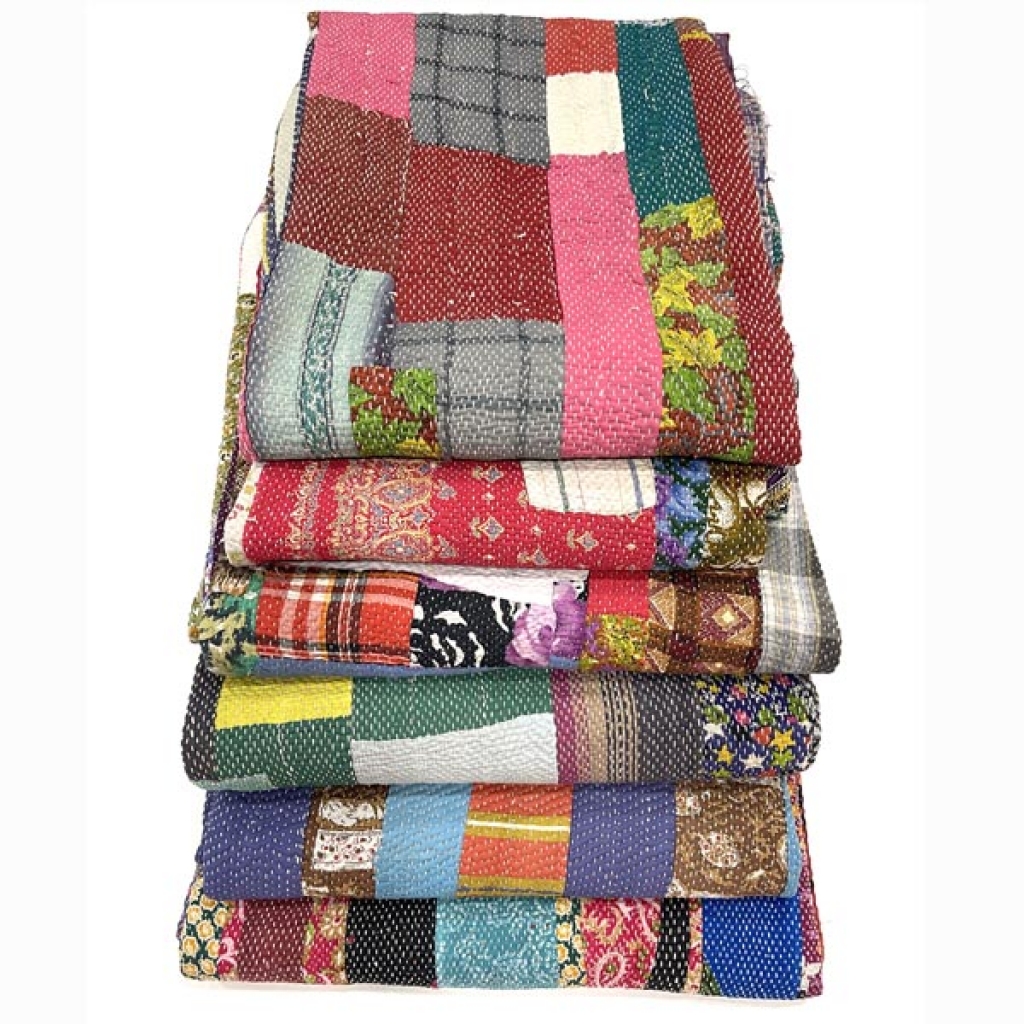 COTTON KANTHA QUILTS