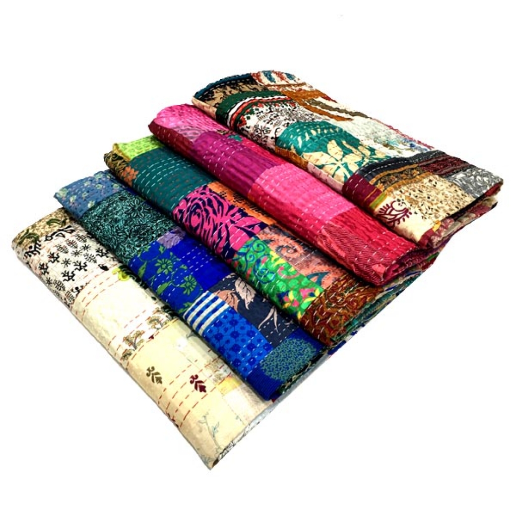 Silk Patola Big Stich Bedsheet