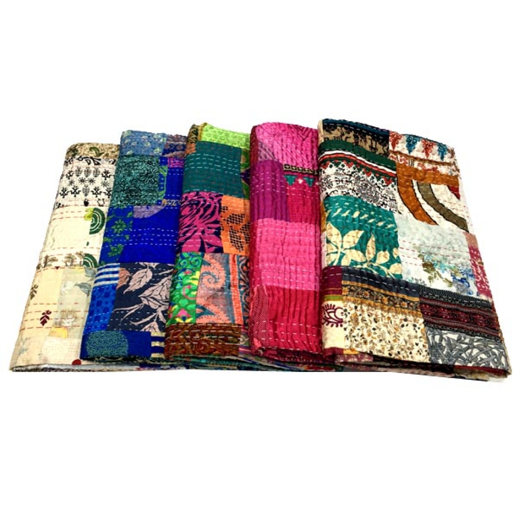 Silk Patola Big Stich Bedsheet