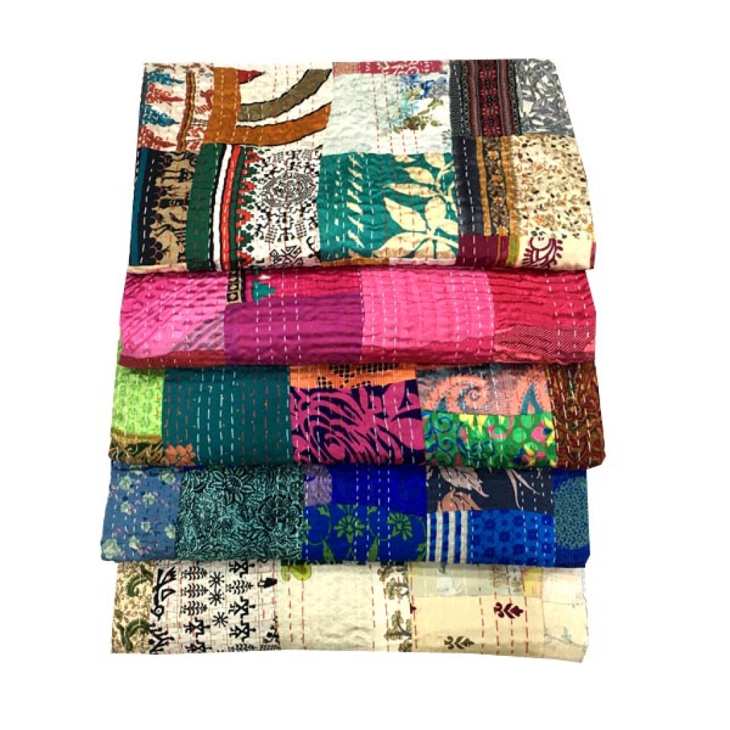 Silk Patola Big Stich Bedsheet