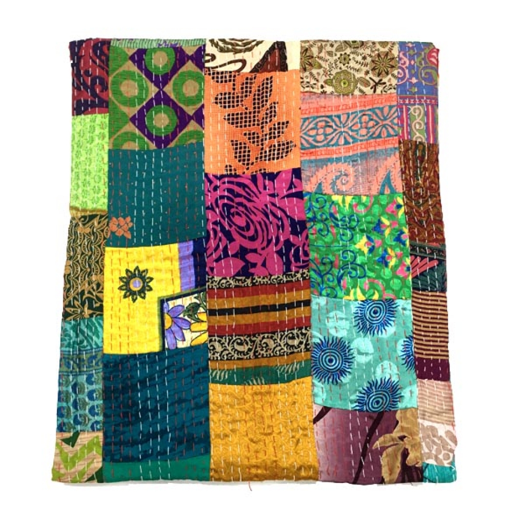 Silk Patola Big Stich Bedsheet