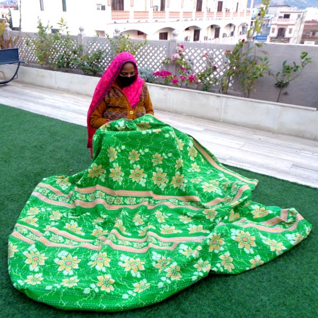 Cotton Handmade Kantha Bed Cover