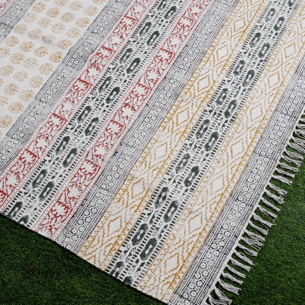 COTTON HAND BLOCK ALL OVER PRINT DARI