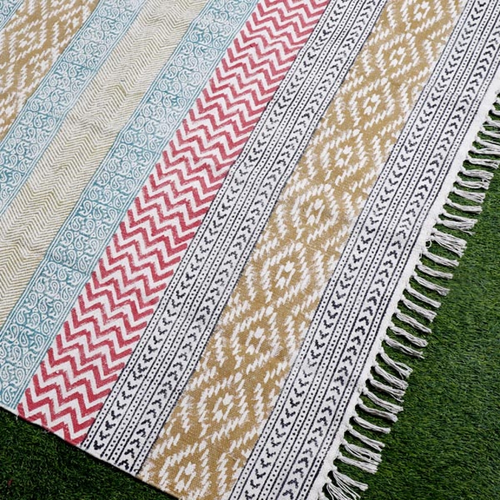 COTTON HAND BLOCK ALL OVER PRINT DARI