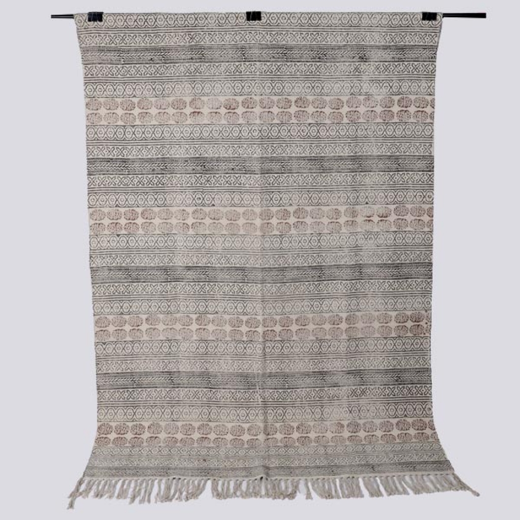 COTTON HAND BLOCK ALL OVER PRINT DARI