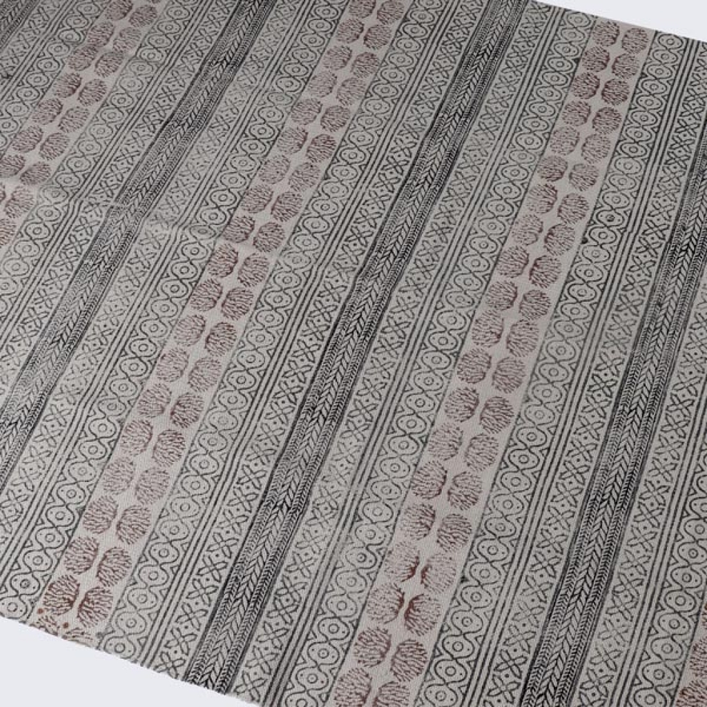 COTTON HAND BLOCK ALL OVER PRINT DARI