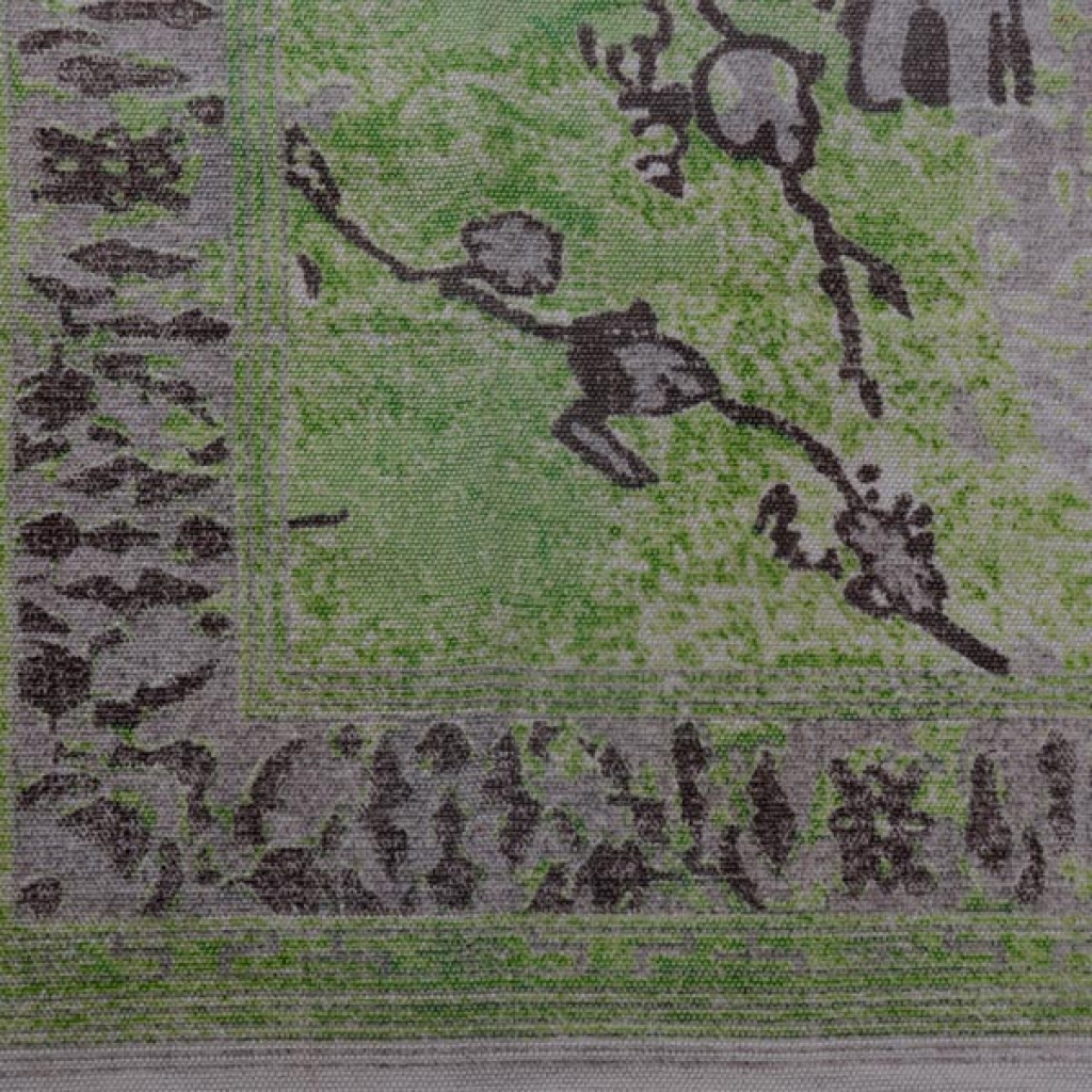 HANDMADE COTTON HAND BLOCK ALL OVER PRINT DARI