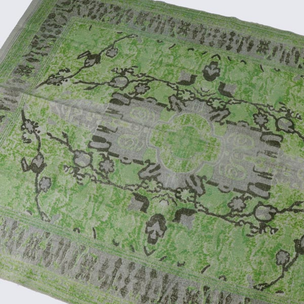 HANDMADE COTTON HAND BLOCK ALL OVER PRINT DARI