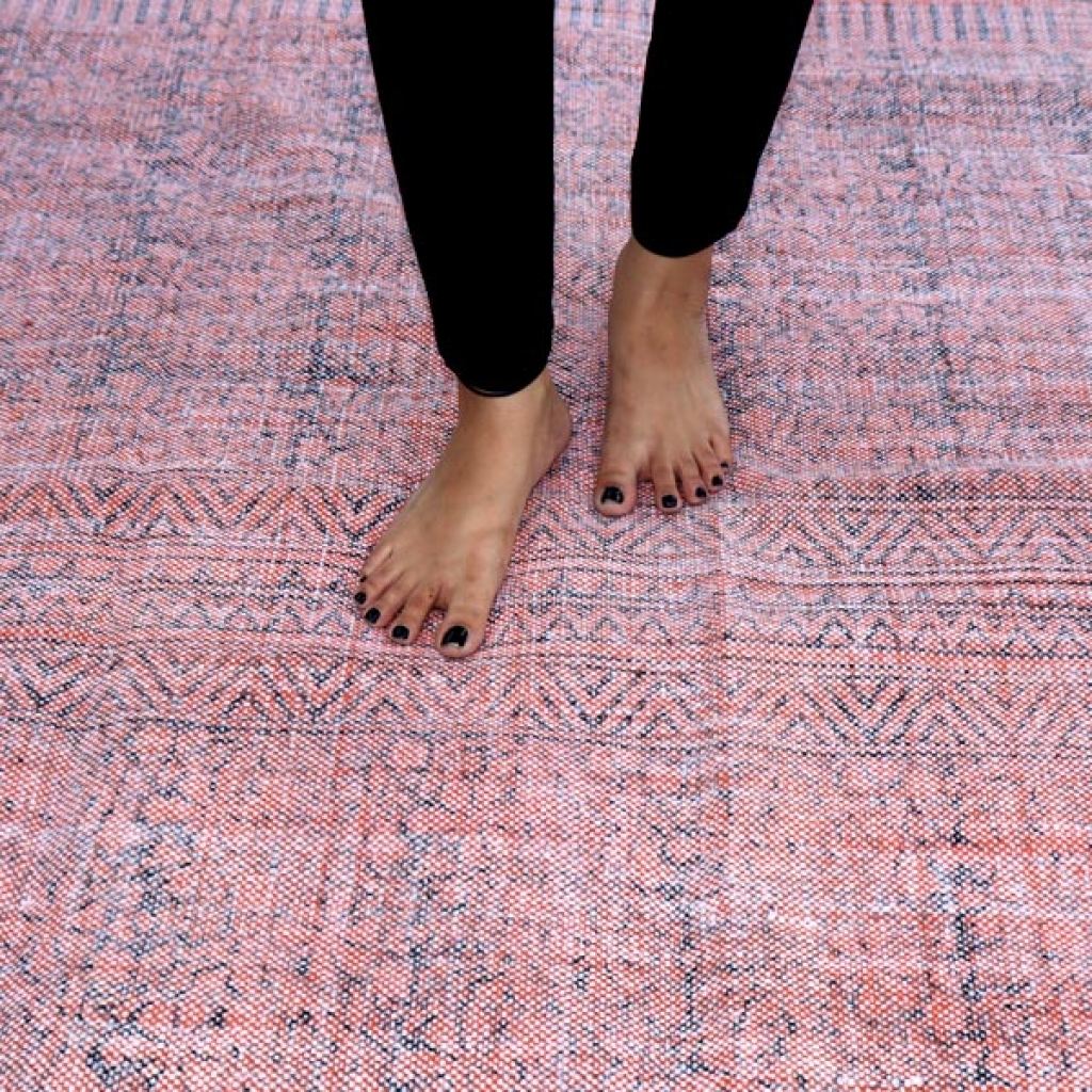 HANDMADE COTTON HAND BLOCK ALL OVER PRINT DARI