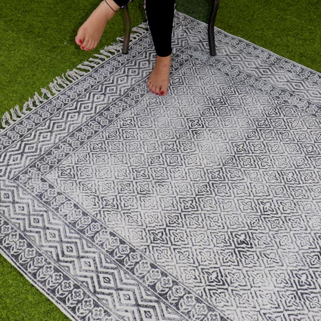 HANDMADE COTTON HAND BLOCK ALL OVER PRINT DARI