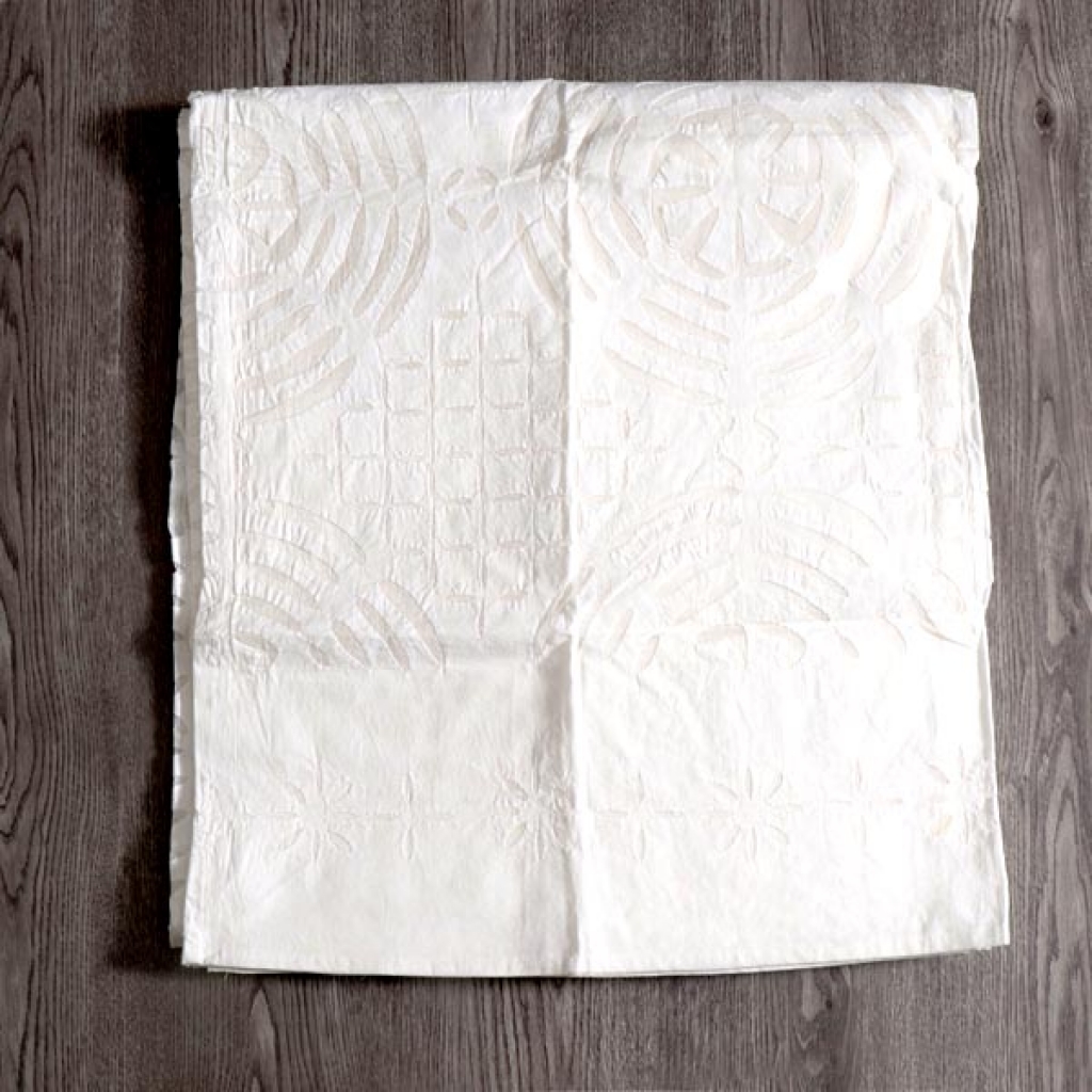 Handmade Antique Design Cut Work Bedsheet