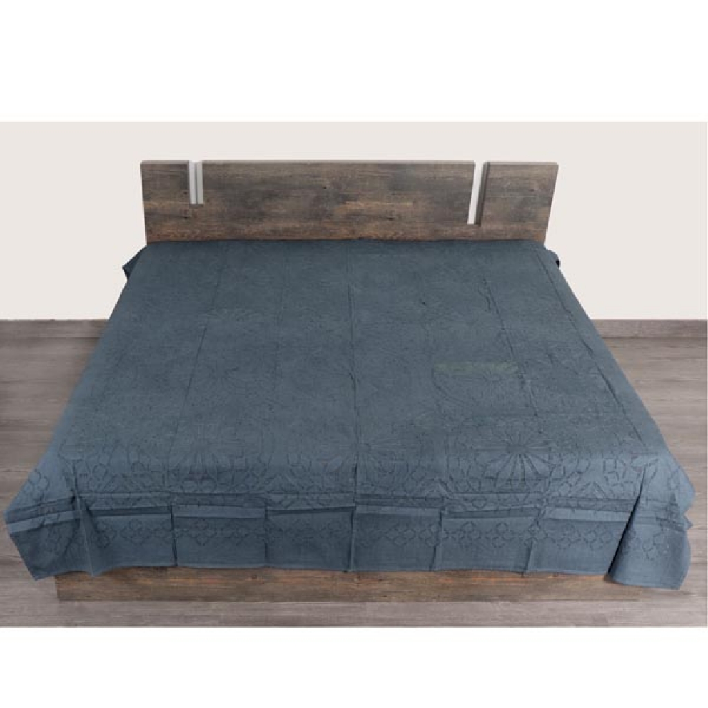 Handmade Antique Design Cut Work Bedsheet