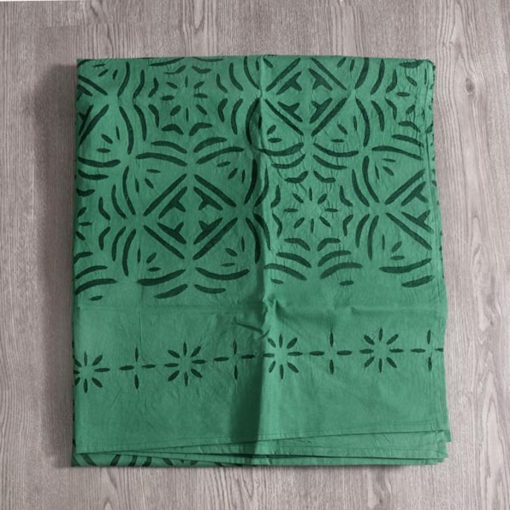 Handmade Antique Design Cut Work Bedsheet