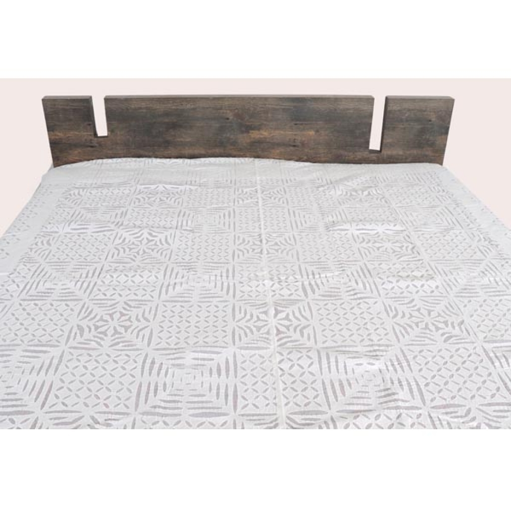Handmade Antique Design Cut Work Bedsheet
