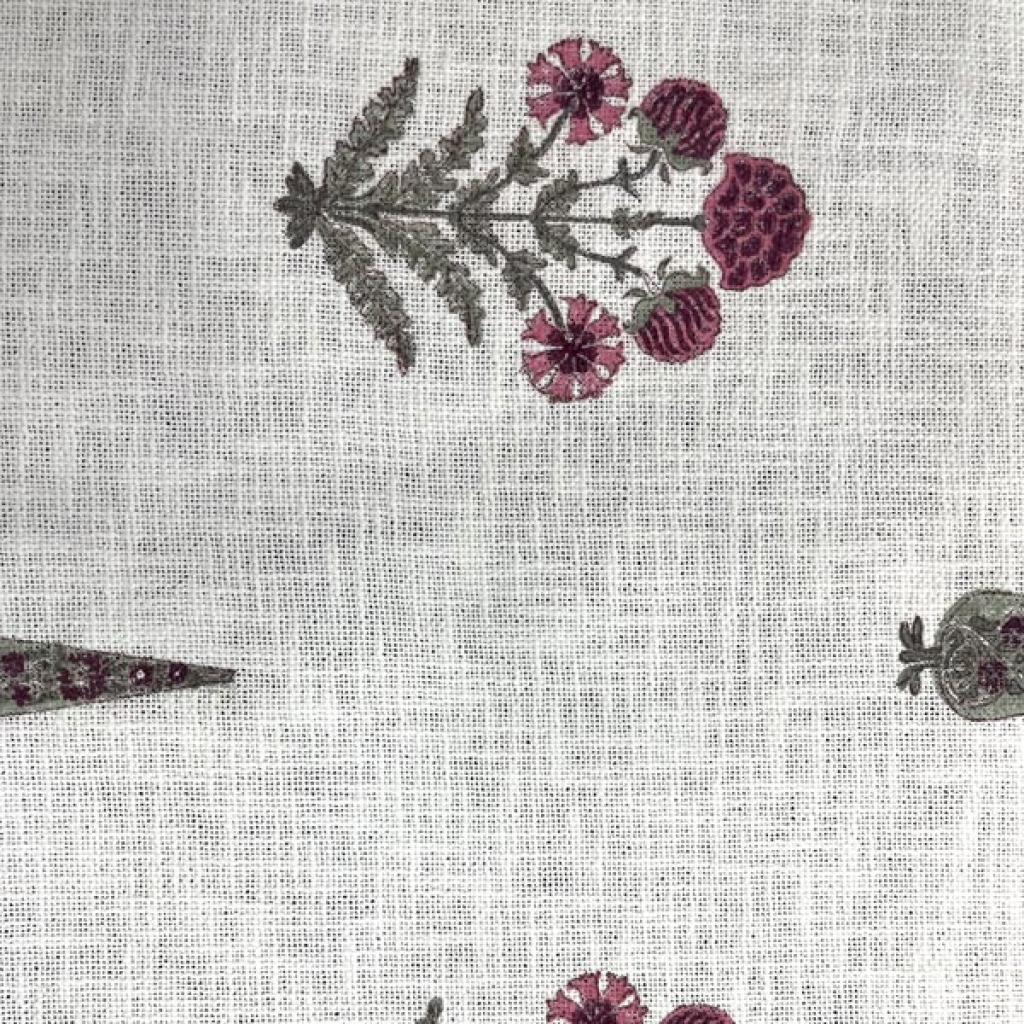 HANDMADE TNT COTTON BLOCK PRINTED BEDCOVER