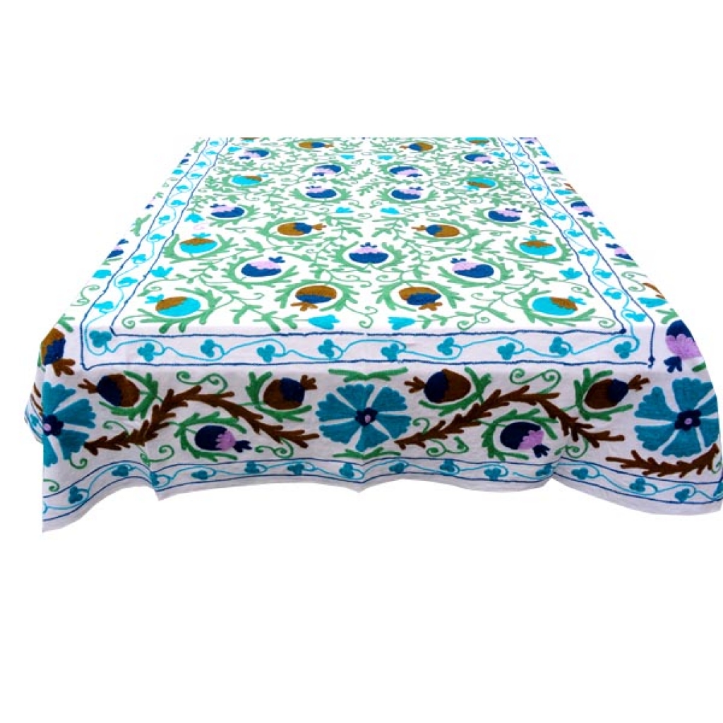 HANDMADE EMBROIDARY WORK COTTON SUZANI BEDCOVER