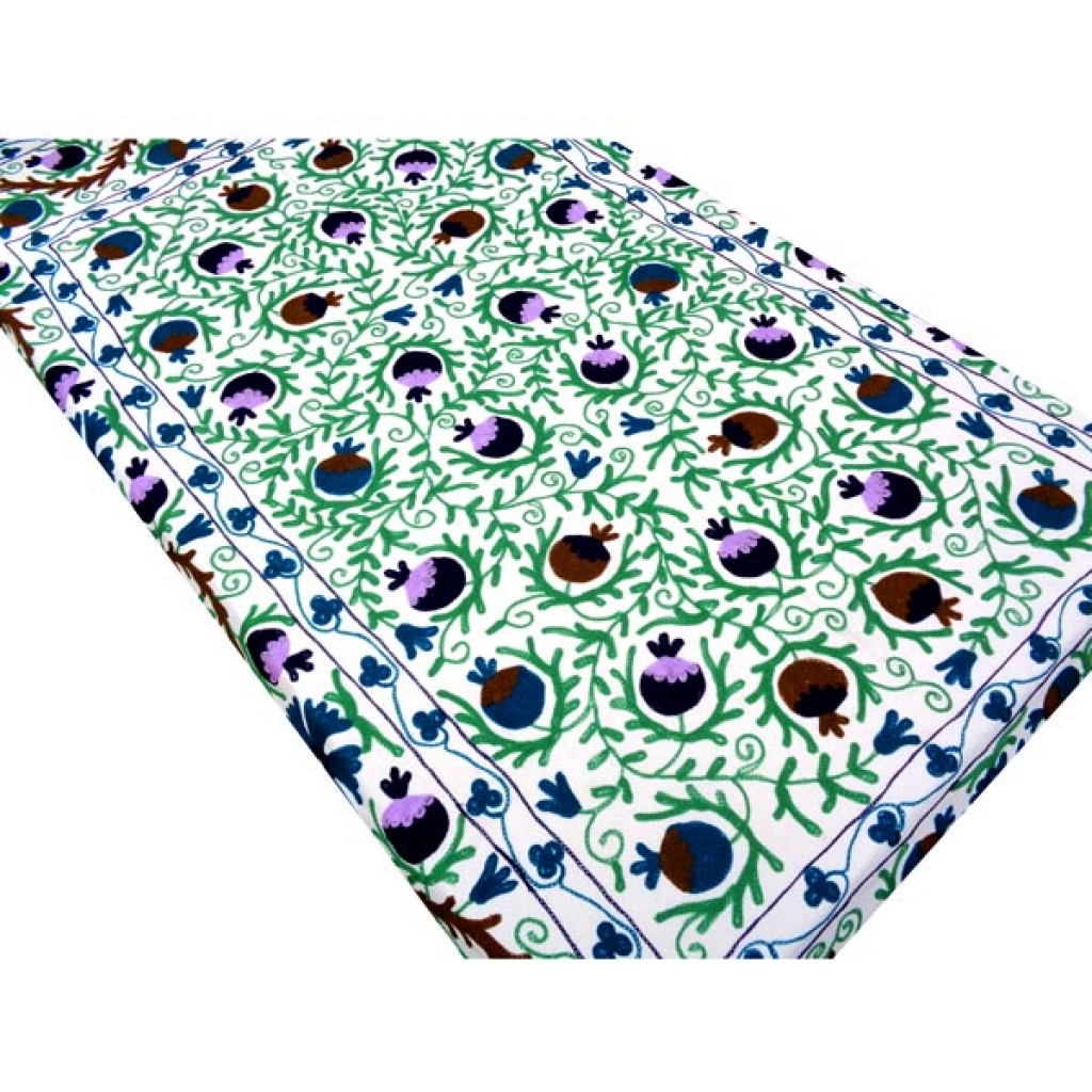 HANDMADE EMBROIDARY WORK COTTON SUZANI BEDCOVER