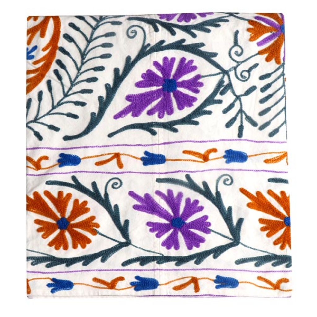 HANDMADE EMBROIDARY WORK COTTON SUZANI BEDCOVER